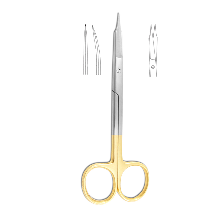 TC Curved Goldman Fox Scissors